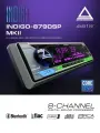 Автомагнитола процессорная AurA INDIGO-879DSP MKII, 1DIN, 8 каналов, Bluetooth, USB, FM, 4x51Вт