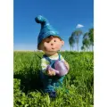 Фигурка мальчик гном с лейкой декоративная для дома и сада 13*13*32 см 713639/F713
