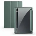 Чехол Samsung Galaxy Tab S7+ / S7 FE / S8+12.4 с держателем для стилуса (PC) темно-зеленый