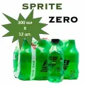 Напиток газированный Sprite (Спрайт) Zero 0,3 л х 12 бутылок, пэт (Китай)