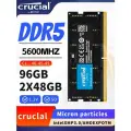 Crucial DDR5 RAM 48GB 5600MHz SODIMM CL46, Laptop Computer Memory, Mini PC, High Performance RAM