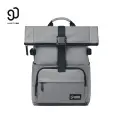 Городской рюкзак роллтоп для ноутбука Xiaomi Ninetygo, серый