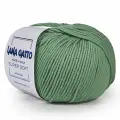 2 Мотка, Lana Gatto SUPER SOFT, 100% Чистая экстратонкая мериносовая шерсть / 50 гр. - 125 м, Цвет 14602