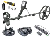 Металлоискатель Nokta Legend WHP PRO Package с пинпоинтером Nokta AccuPoint (беспроводные наушники, катушки LG30 (12x9″), LG15 (6″) и батарейный бокс)
