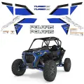 Наклейки POLARIS RZR XP 1000 сине-белые