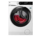 Стиральная машина AEG LWR73864O английская панель управления, класс D 8кг с сушкой белый