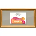 Рамка 45x95 для постера и фотографий, пластиковая, багетная, со стеклом и задником, ВсеПодрамники