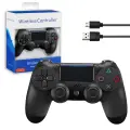 Геймпад для Sony PlayStation 4 беспроводной контроллер PS4 (джойстик)V2 для смартфона и ПК Bluetooth, Черный
