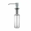 Дозатор для жидкого мыла Paulmark REIN, 350 мл, латунь / пластик, хром, D002-CR