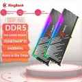 Kingbank Модуль памяти DDR5 6400MHz 2*16GB 32GB UDIMM Dark Heatsink RGB DRAM (Hynix A-die C32)