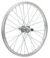 Колесо Stg 20 заднее, одностенный обод 32 отв, втулка SF-A09R сталь под трещотку 6-8 скоростей, под v-brake.