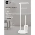 Держатель для туалетной бумаги с полочкой и ершиком Slim Bergenson Bjorn Bath BB0001008
