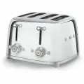Тостер Smeg Tostapane 50's Style 4 fette Acciaio TSF03SSEU