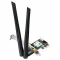 Адаптер беспроводной связи CUDY WE3000, Wi-Fi 6, 5378Mbps, Bluetooth 5.2, PCI-E, черный