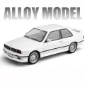 Bburago 1:24 1988 BMW E30 M3 металлический автомобиль, Белый