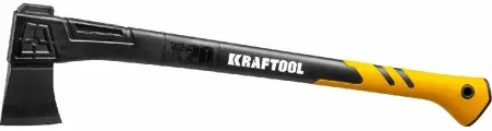 Топор-колун KRAFTOOL Х20 2000 г с кованой головой и рукояткой 710 мм из армированного нейлона для колки древесины при температуре до -30°С