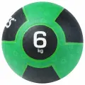 Медбол TORRES 6 кг, наполнитель резина, с отскоком, AL00236