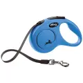 Поводок-рулетка для собак Flexi New Classic S ленточный 5 м S 3 мм синий