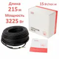 Греющий кабель SHTEIN HC Profi 15w UV 3225 Bт 215 м