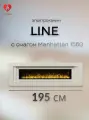 Электрокамин Line BG с очагом Manhattan 1560 (звуковой эффект, дистанционное управление)