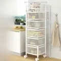 Стеллаж кухонный, углеродистая сталь, 5 слоёв, для фруктов и овощей