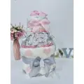Подарочный набор BABYFOXLAB На выписку, для девочки, ручная работа