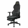 Премиум кресло KARNOX CHALLENGER, газлифт, обивка KARNOX Livorno, черное, макс. нагрузка 105кг