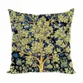 Подушка декоративная Райское дерево Моррис 40х40 велюр