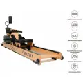 Гребной тренажер UNIXFIT Wood Rower Light