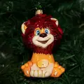 Игрушка на елку Львенок