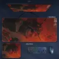 Компьютерный игровой коврик для мыши большой/прошитый/шелкография SONARAN-G 900x400x4mm арт. G4.5
