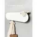 Вешалка Molinardi Creativo, овальная, с карманом, для прихожей, металл, 9 крючков