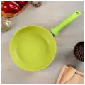 Сковорода Kukmara Trendy style, d 22 см, с ручкой, антипригарное покрытие, лайм