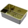 Кухонная мойка Omoikiri Omi 53-U/I Ultra Mini-LG нерж. сталь/светлое золото Нержавеющая сталь