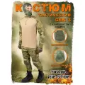 Костюм тактический с наколенниками камуфляж пятнистый (размер: 52-54/176-182, размер производителя: 2xl)