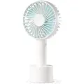 Портативный вентилятор ручной SOLOVE manual fan 2000mAh 3 Speed TypeC N9 White/Blue RUS
