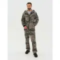 Костюм тактический мужской летний Huntsman Тайга-3 для охоты и рыбалки, ткань твил-пич, цвет лабиринт (р.48-50/182-188)