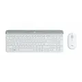 Комплект клавиатура + мышь Logitech MK470 Slim Wireless Combo, белый
