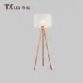 Торшер / Напольный светильник TK Lighting Grand TK 16007, E27, цвет белый/светлое дерево