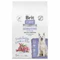 Сухой корм Brit Care Dog Adult Sensitive для взрослых собак с чувствительным пищеварением Индейка и ягненок, 12 кг.