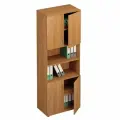 Шкаф для документов полузакрытый Юнитекс 80x45x219 ольха европейская