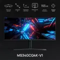 Монитор игровой ABR Technology 34/VA/3440x1440/165Гц/черный (MS34GCQ4K-v1) широкоформатный изогнутый