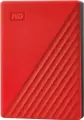 Внешний жесткий диск 5TB WD My Passport WDBPKJ0050BRD-WESN красный USB 3.0