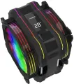 Кулер для процессора Alseye M120D Plus II, 2х120мм, 700~1900rpm, 4-pin, Al+Cu, черный/ARGB