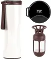 Термос Kiss Kiss Fish Moka Smart Coffee Tumbler 450ml (S-U45CW) White