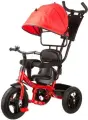 Велосипед трехколесный Pilot PTA1, с ручкой управления, надувные колеса 12 и 10, красный, PTA1DR