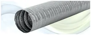 Неизолированный гибкий воздуховод DEC ALUDEC 245 - DA127мм x 10м (Нидерланды)