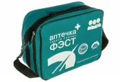 2 шт. Аптечка для оказания первой помощи работникам «ФЭСТ», мягкий футляр, зелёная