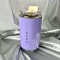 Термокружка Smeg, нержавеющая сталь, пластик, 240 мл, вакуумная, цвет лавандовый