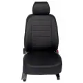 Автомобильные чехлы из экокожи на Hyundai Getz (2002-2011),(комплектация GL - диван сплошной, спинка делится 60/40)